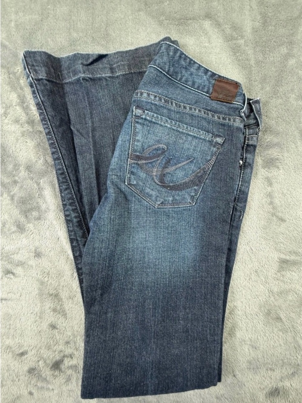 Slim Bootcut Women Jeans - Dark Blue